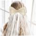 DOITOOL 1pc Bow Hairpin Large Bows Barrettes Handmade Hairpin Rhinestone Barrettes for Women Wedding Hiar Barrettes Hair Accessory Hair Accessories White Beaded Bride Plastic - Buy Online on GoSupps.com