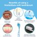 GuruNanda Xtra Clean Soft Toothbrush with Brush Cap - Gentle Bristles for Sensitive Gums - Ideal for Kids & Adults - 1 Pack - Buy Online on GoSupps.com