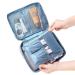 LKMY Portable Makeup Bag - Waterproof Cosmetic Organizer with Flower Pattern | Travel Culture Storage Bag for Women & Girls - Buy Online on GoSupps.com