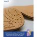 Vaya Medical Sheepskin Orthopedic Insoles for Children - Size 34 (15cm) - Comfortino Brown - Buy Online on GoSupps.com