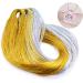 Coheali 9-Piece Metallic Embroidery Thread Set - Gold Cord Pearl Cords & Gift Wrap Essentials for Christmas - Buy Online on GoSupps.com