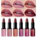 Petansy 6 Colors Matte Lipstick Set - Long Lasting Waterproof Velvet Lipstick with Gift Box - Perfect Gift for All Occasions - Buy Online on GoSupps.com