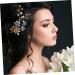DOITOOL 2 Set Hairpin Bridal Hair Clip Flower Hair Clips for Women Wedding Womens Hair Clips Wedding Hair Clip Bridal Hair Comb Bridal Hair Accessories Bun Bridesmaid Crystal Zinc Alloy - Buy Online on GoSupps.com