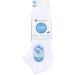 IOMI 3 Pack Extra Wide Non Binding Padded Cotton Diabetic Socks 10-12 White - Trainer Style - Buy Online on GoSupps.com