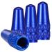 Sospiro 4 pieces Bicycle Presta valve cap French dust protection caps valve caps made of aluminum bicycle valve cap bike tire valve cap set for air valve cap bike tire