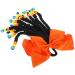 PATKAW Hair Extension Ponytail Colored Beaded Bowknot Hair Extension Braided Ponytail Color 4
