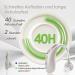 Britzgo HD Rechargeable Silver Headphones Exceptional Sound Quality Comfortable Fit Easy to Use | Shop Internationally - Buy Online on GoSupps.com