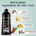 Instant Black Hair Shampoo - Herbal Dye 3-in-1 for Women & Men 16.90 Fl Oz - Long-Lasting Easy-To-Use Black Shampoo - Buy Online on GoSupps.com