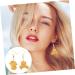 CALLARON 3pcs Girl Ear Hook Personality 5X1cmx3pcs Yellowx3pcs - Buy Online on GoSupps.com