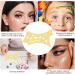 Winged Eyeliners Tool Soft Flexible Eyeliners Stencils | Precision Beveled Design Eye Liners Reusable Cleaning Cloths for Women Yellow - Buy Online on GoSupps.com