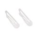 Dofash 3Cards Metal Snap Hair Clips Set - 36 White Hair Barrettes for Women - Buy Online on GoSupps.com