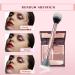 Blusher Brush Powder Brush Bronzer Brush kabuki makeup brushes Blush Blusher Brush Flawless Blending Of Powder Cosmetics for Foundation Powder Highlight Cream Blush Mineral Makeup Cosmetics Pink - Buy Online on GoSupps.com