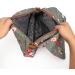 Tourbn Waterproof Canvas Bicycle Handlebar Bag - Floral Green Pattern | 25x18x6cm - Durable & Stylish Bike Accessories - Buy Online on GoSupps.com