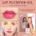 Natural Lip Plumper Set: Day & Night Lip Enhancer Balm with Plant Extracts - Lip Serum for Fuller, Hydrated Lips (2 Pcs, 5.5MLX2) - Buy Online on GoSupps.com