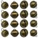 Maydahui 20PCS Vintage Jingle Bell 1 Inches Antique Decorative Tone Copper Bell for Pet Dog Cat Pendants Christmas Tree Crafts Decoration