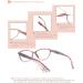 HEEYYOK Women's Reading Glasses 1.25 - 5-Pack with Sun Readers for Outdoor Reading - Spring Hinge, Mix Color - Pack of 5 - Buy Online on GoSupps.com