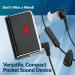 NewEar Personal Sound Amplifier - 50dB Voice Enhancer & Audio Amplifier for TV - Pocket Hearing Device for Enhanced Hearing up to 100 Feet - Buy Online on GoSupps.com