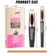 4D Silk Fiber Mascara & Eyeliner Set - Long-lasting, Smudge-Proof, Waterproof - Adds Length, Depth, and Glamour - Best Eye Makeup Cosmetics - Buy Online on GoSupps.com
