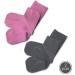SmartKnitKIDS Sensory-Friendly Seamless Socks - 2 Pack (Pink & Charcoal Large) - Buy Online on GoSupps.com