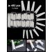 Kalolary 480pcs XXL Natural Color False Nail Tips - Extra Long Half Cover French Acrylic Nail Art Extension Tools in Clear Box - Buy Online on GoSupps.com