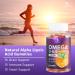 Omega 3 6 9 Vegan Gummies - Triple Strength Heart & Brain Support Supplement - Non-GMO Orange Flavor - 60 Count - Buy Online on GoSupps.com