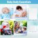 Rocinha Diaper Changing Pad Liner 24x17 Inches, Super Soft Disposable Pads for Baby, 50 PCS White - Ideal for Changing Table and Bed - Buy Online on GoSupps.com