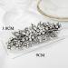Vintage Hair Clips Rhinestone Hair Barrette Antique Style Bridal Wedding Hair Accessories for Women Elegant Rhinestone Silver Hair Clip Crystal Hair Accessory for Wedding Birthday Prom Gift - Buy Online on GoSupps.com