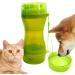 Aizuoni Pet Water Bottle - Leak-Proof Portable Puppy Dispenser | Double Seal Dog Water Cup for Hiking Travel & Outdoor Adventures - Buy Online on GoSupps.com