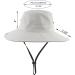 Mukeyo Womens Wide Brim Sun Hat | UV Protection, Foldable Ponytail Cap for Beach, Fishing, Hiking - Beige - Buy Online on GoSupps.com