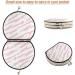 JHKKU Zebra Print Portable Folding Travel Makeup Mirror - Double Sided Compact Magnifying Mirror - Buy Online on GoSupps.com
