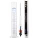ARKA AR ometer set - including thermometer & measuring cylinder made of borosilicate glass 3.3 - High -precision density measurement for seawater aquariums laboratory quality user -friendly