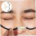 Hemoton 2pcs Bow Eyebrow Ruler Measuring Tool Stainless Steel Eyebrow Trimming Positioning Ruler - Buy Online on GoSupps.com