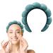 Sponge Spa Headband for Washing Face (Green)