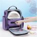 Sac Pour Vernis Semi Permanent Sac de rangement for vernis ongles sac d'huile essentielle Kit de soins cosm tiques portables for la peau bo te de rangement for outils de soins des ongles Double Purple - Buy Online on GoSupps.com