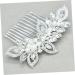 Mikinona 1pc Bridal Hair Comb Bride Hair Clip Womens Hair Clips Wedding Hair Comb Elegant Headwear Hair Jewels for Women Goody Hair Clips for Women Hair Combs for Women Rhinestone Hair Comb - Buy Online on GoSupps.com
