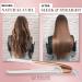 Rose Gold 1-Inch Ceramic Hair Straightener & Curler | Lily England Dual Voltage Flat Iron - Buy Online on GoSupps.com