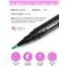 Kalolary 6 Colors Nail Polish Pen - 3 in 1 Gel Pen Brush for DIY Nail Art at Home Salon - Buy Online on GoSupps.com