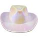 Arsimus Space Cowboy Holographic Rave Hat - Opal White | Shop Now - Buy Online on GoSupps.com