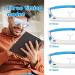 Light Therapy Glasses Wearable UV-Free Blue White LED Light Therapy Happy Lamp Goggles Natural Relief for Good Sleep Boost Energy and Jet Lag - Buy Online on GoSupps.com