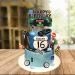 13PCS Driver License Birthday Cake Toppers New Driver Glitter Cake Decoration Driver License Transportation Car Road Signs Theme Party Supplies 16th 17th Learner Driver Birthday Cake Topper - Buy Online on GoSupps.com