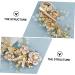 Beaupretty 1pc Flower Hairpin Crystal Gold Headpiece Vintage Hair Clips Rhinestone Barrettes for Women Hair Clips Alligator Hollow Star Hair Pin New Alloy Temperament Bride Headgear - Buy Online on GoSupps.com