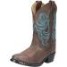Smoky Mountain Boy's Monterey Western Boots Cowboy 6 - Toddler Brown/Blue - Buy Online on GoSupps.com