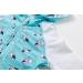 BONVERANO Baby Boys Swimsuit | Toddler Bathing Suit with Full-Zip Hoodie | UPF 50+ Sun Protection | 18-24 Months | Pelican Design - Buy Online on GoSupps.com