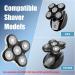 Shaver Replacment Heads Compatible with Remington Balder RX5 Head Shaver (3 Count) - Buy Online on GoSupps.com