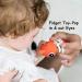 Mombella Clownfish Teether Toy for Babies | Soft Silicone Baby Soothing Ring Gifts for 0-12 Months - Buy Online on GoSupps.com