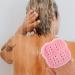 SOLUSTRE Silicone Body Scrubbing Pad | Shower Brush for Body & Face | Non-Scratch Kitchen Scrubber | Multipurpose Cleaning Tool - Buy Online on GoSupps.com