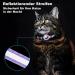 Mouyou Airtag Cat Neck Band - Soft Nylon Reflective Collar with Bell & Safety Clasp Adjustable 22-34cm Purple - Track Your Cat Safely! - Buy Online on GoSupps.com