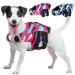 Kuoser life jacket dog - camouflage tear -resistant dog life jacket High visibility dog chimney for small medium large dogs large dogs with excellent buoyancy and rescue handle l pink camouflage