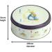 Danish Butter Cookies in Peter Rabbit Tin 150g by Jacobsens of Denmark - Small Tin 139mm diameter x 55mm height - (I Love You) - Buy Online on GoSupps.com