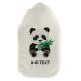 Stamp factory-hot water bottle with a personalized cover-cozy heat bottle cover with desired text such as names design-gift idea for children & adults (800 ml | panda)